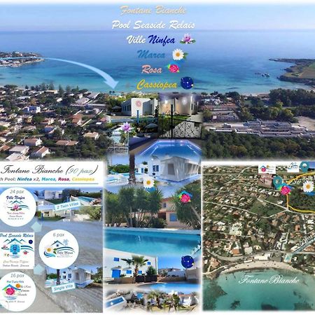 Pool Seaside Relais - Ville Ninfea, Marea, Rosa E Cassiopea 冯塔尼比安奇 外观 照片