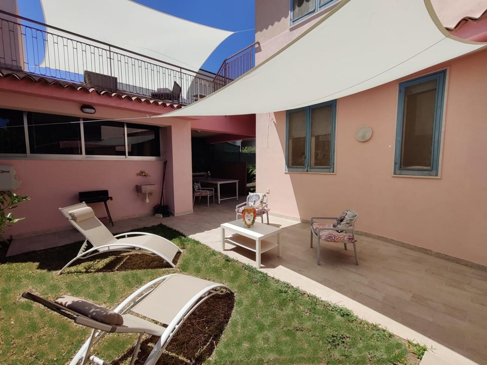 Pool Seaside Relais - Ville Ninfea, Marea, Rosa E Cassiopea 冯塔尼比安奇 外观 照片