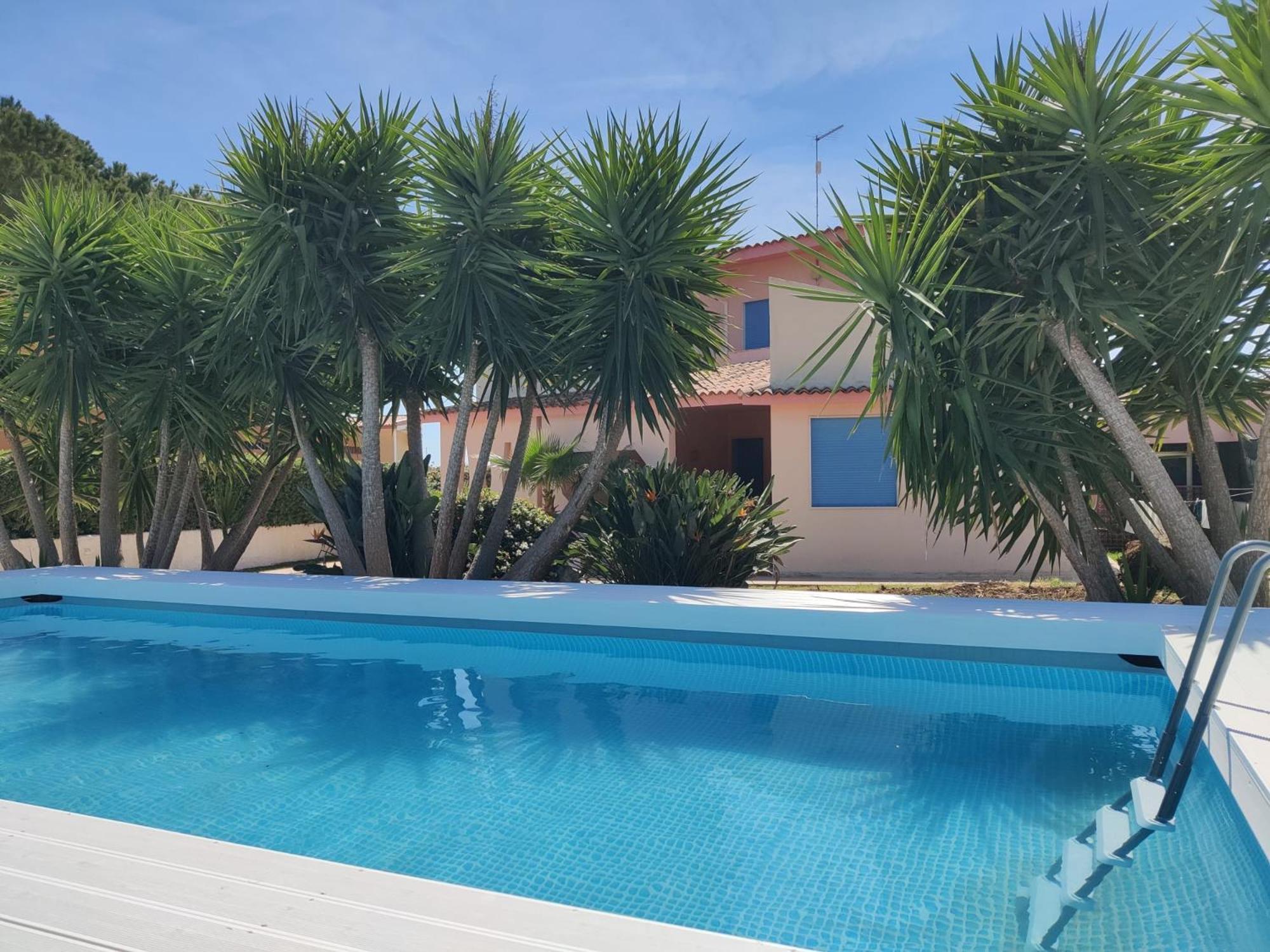 Pool Seaside Relais - Ville Ninfea, Marea, Rosa E Cassiopea 冯塔尼比安奇 外观 照片