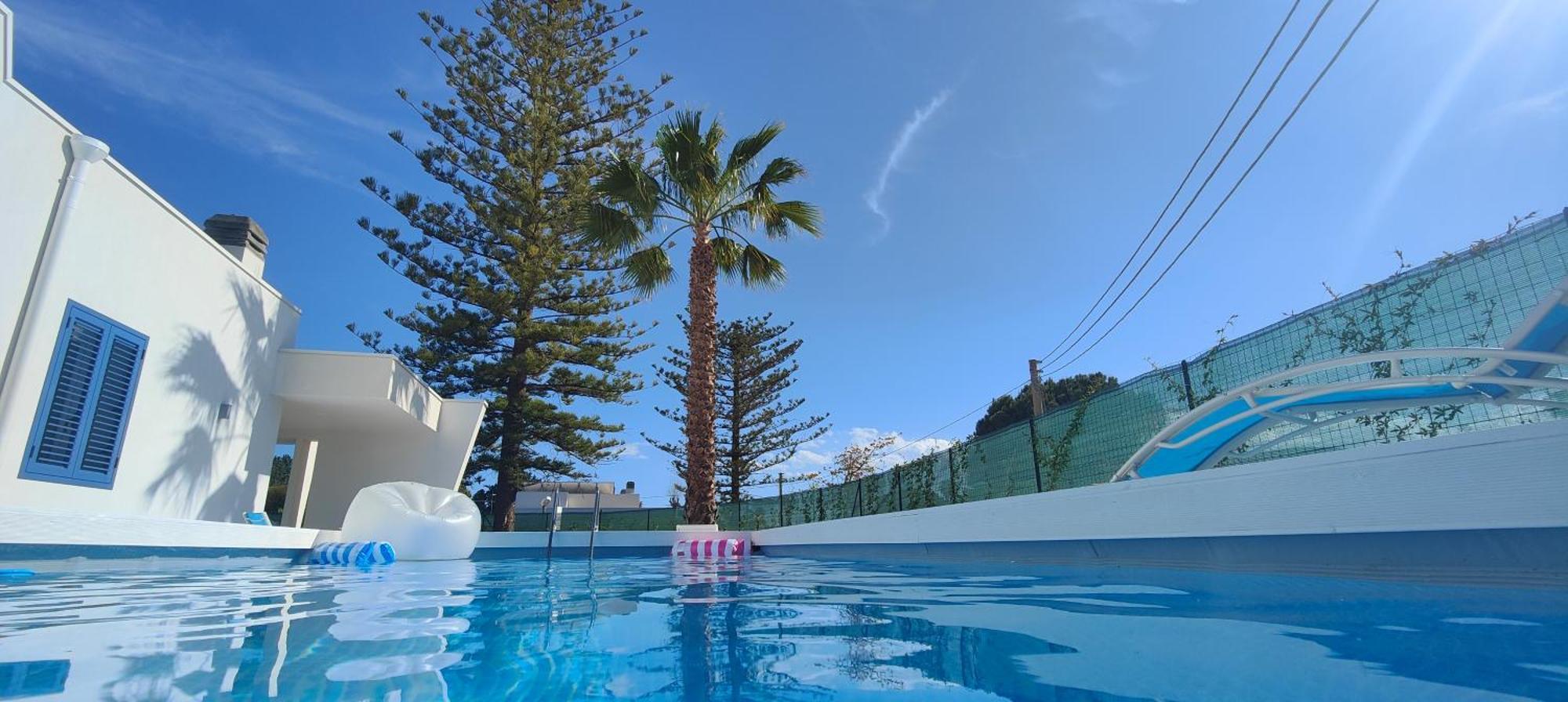 Pool Seaside Relais - Ville Ninfea, Marea, Rosa E Cassiopea 冯塔尼比安奇 外观 照片
