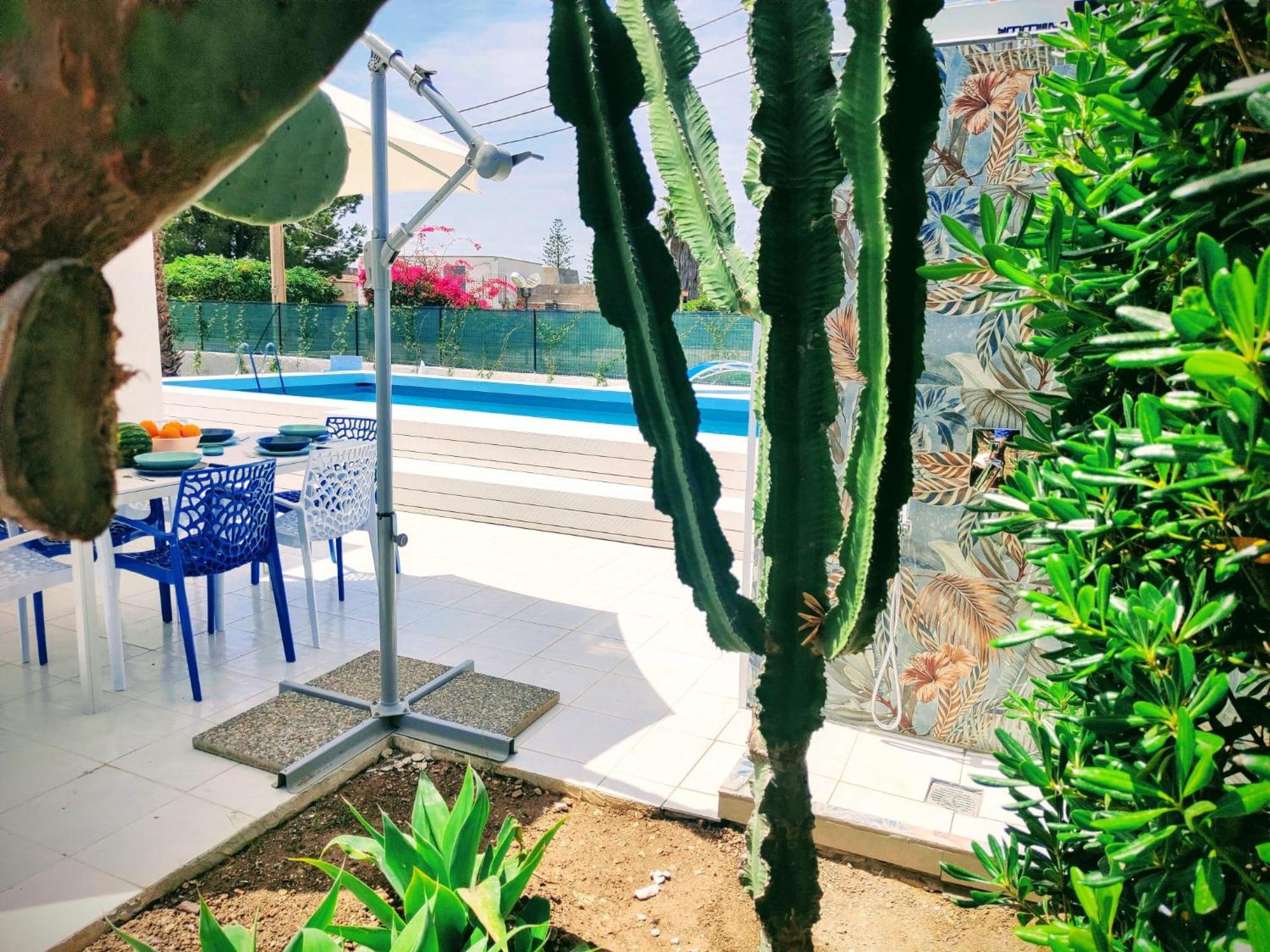 Pool Seaside Relais - Ville Ninfea, Marea, Rosa E Cassiopea 冯塔尼比安奇 外观 照片