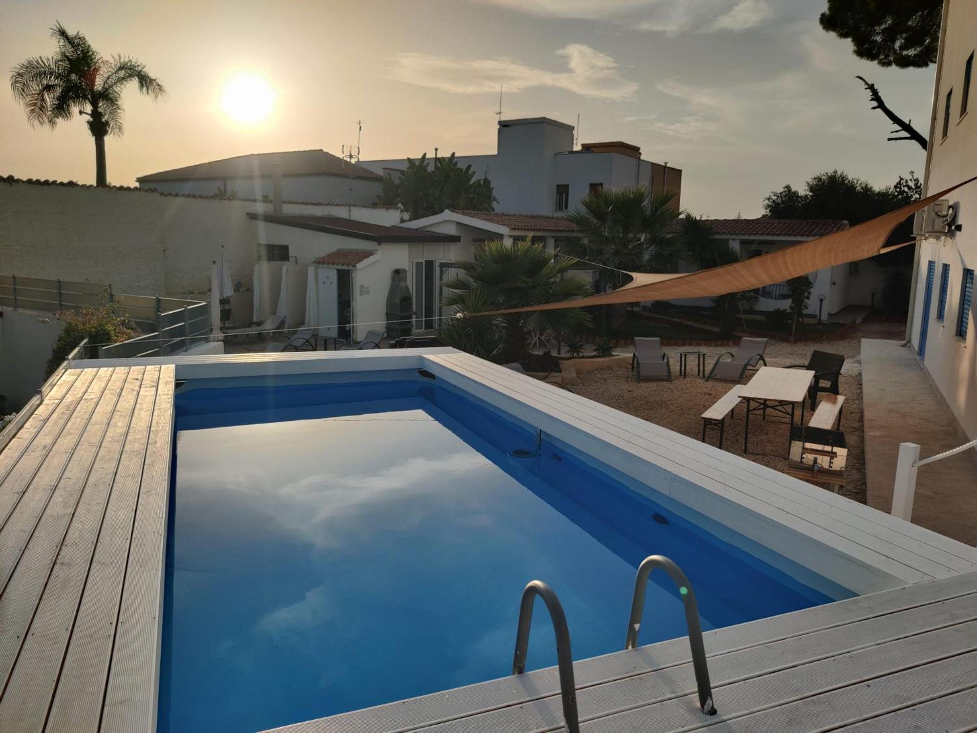 Pool Seaside Relais - Ville Ninfea, Marea, Rosa E Cassiopea 冯塔尼比安奇 外观 照片