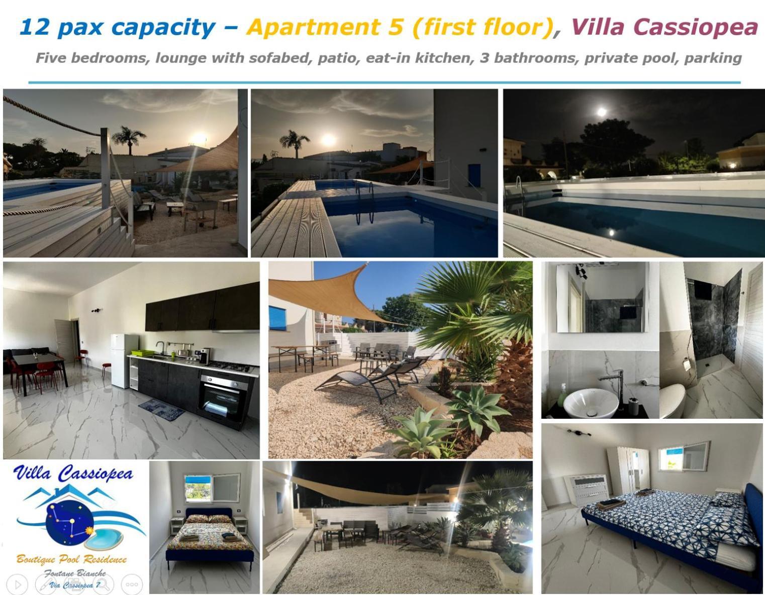 Pool Seaside Relais, Deluxe Villas - Ninfea, Marea, Rosa E Cassiopea 冯塔尼比安奇 外观 照片