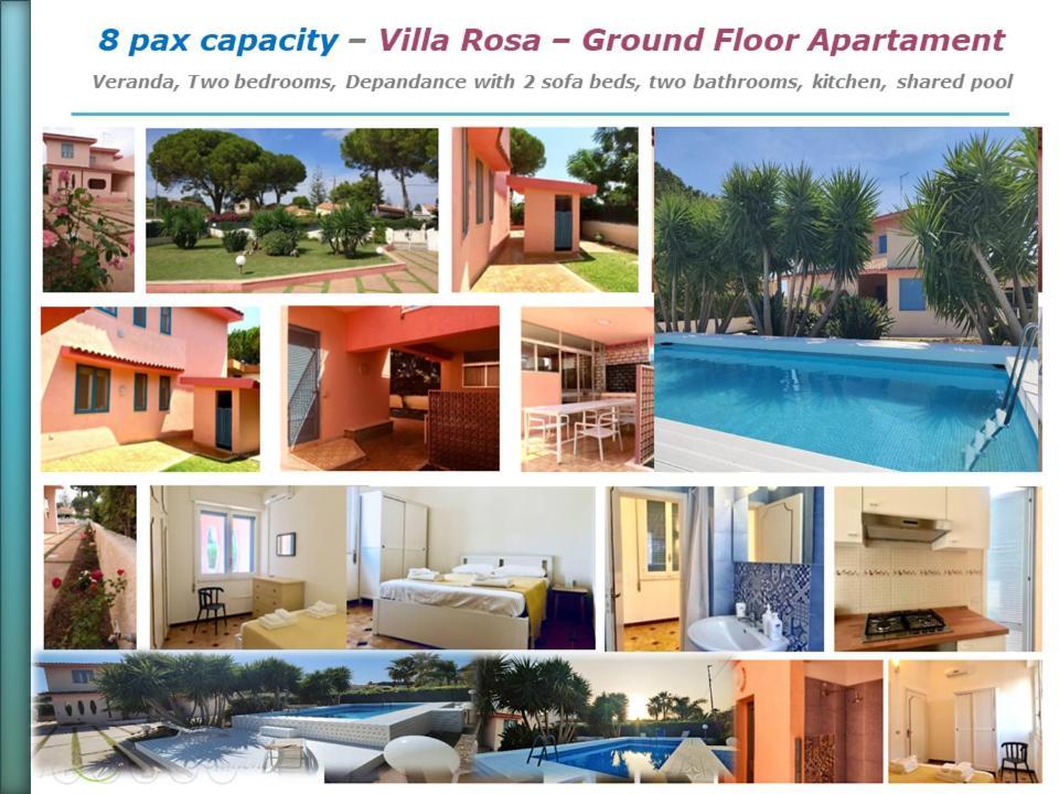Pool Seaside Relais - Ville Ninfea, Marea, Rosa E Cassiopea 冯塔尼比安奇 外观 照片