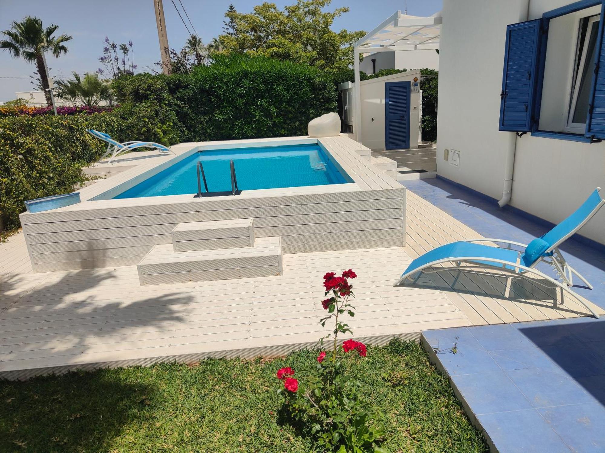 Pool Seaside Relais - Ville Ninfea, Marea, Rosa E Cassiopea 冯塔尼比安奇 外观 照片